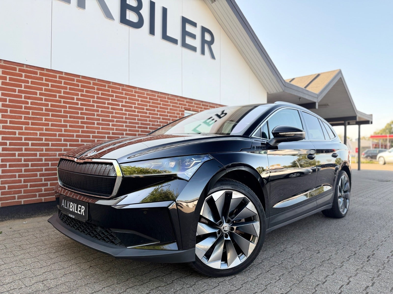 Sort Skoda Enyaq fra 2021