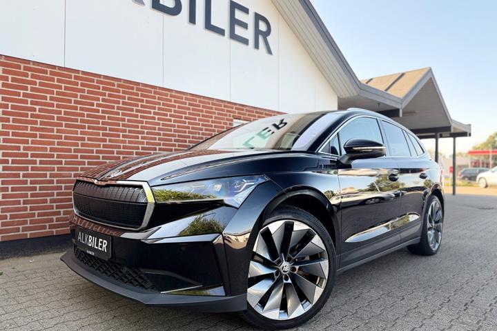 Sort Skoda Enyaq fra 2021