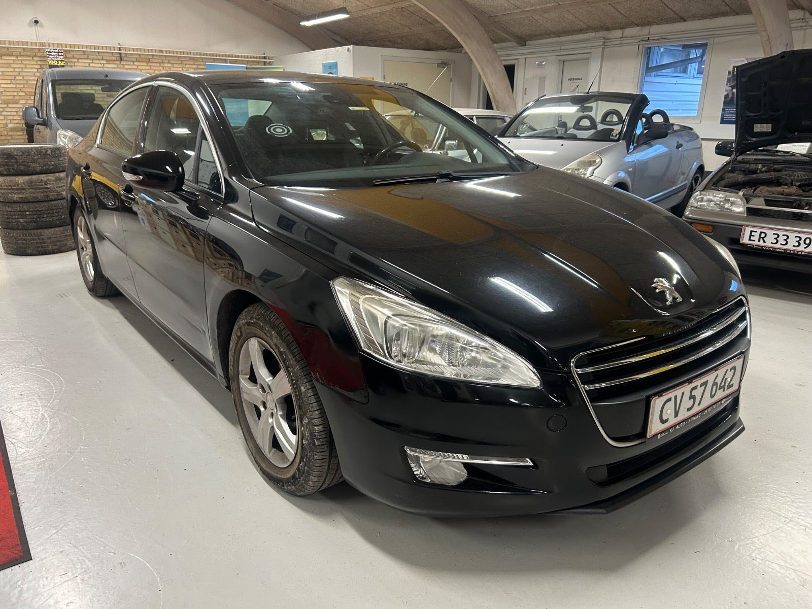 Sort Peugeot 508 fra 2011