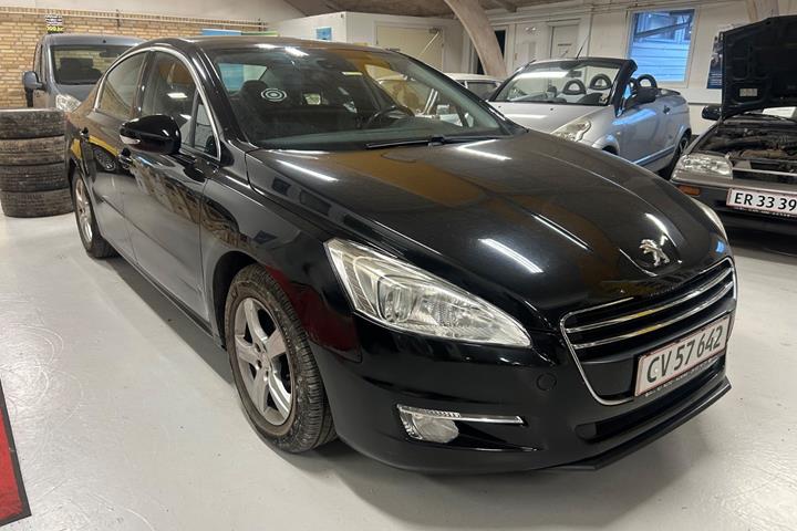 Sort Peugeot 508 fra 2011