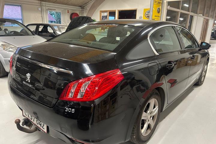 Sort Peugeot 508 fra 2011