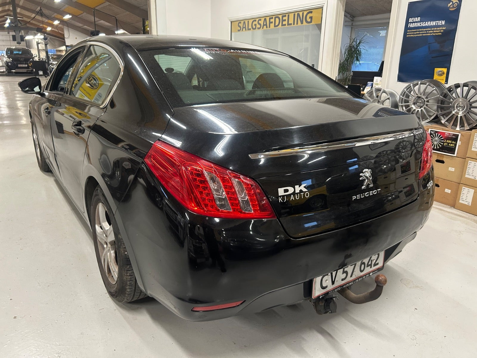 Sort Peugeot 508 fra 2011