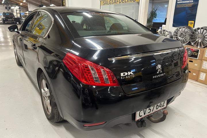 Sort Peugeot 508 fra 2011