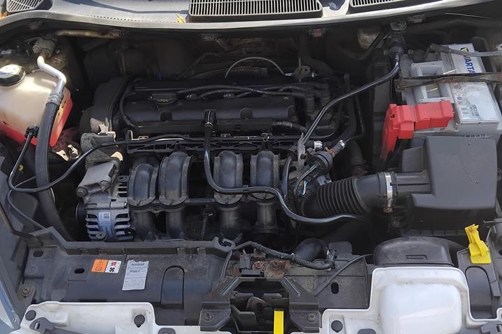 Hvid Ford Fiesta fra 2009