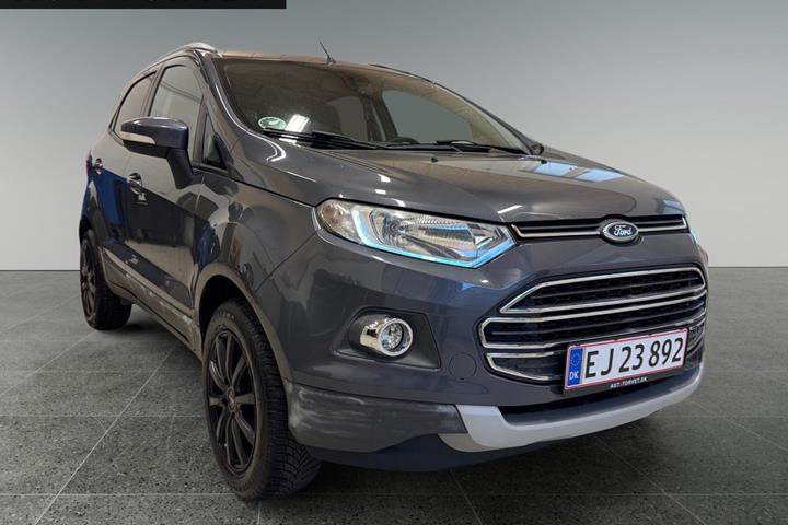 Grå Ford EcoSport fra 2016