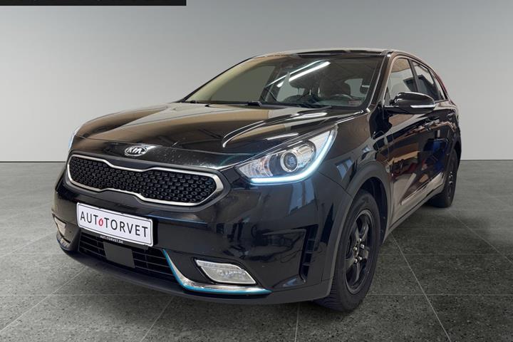 Sort Kia Niro fra 2019 set udefra