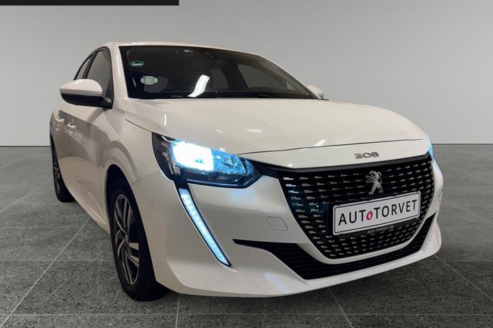 Hvid Peugeot 208 fra 2020