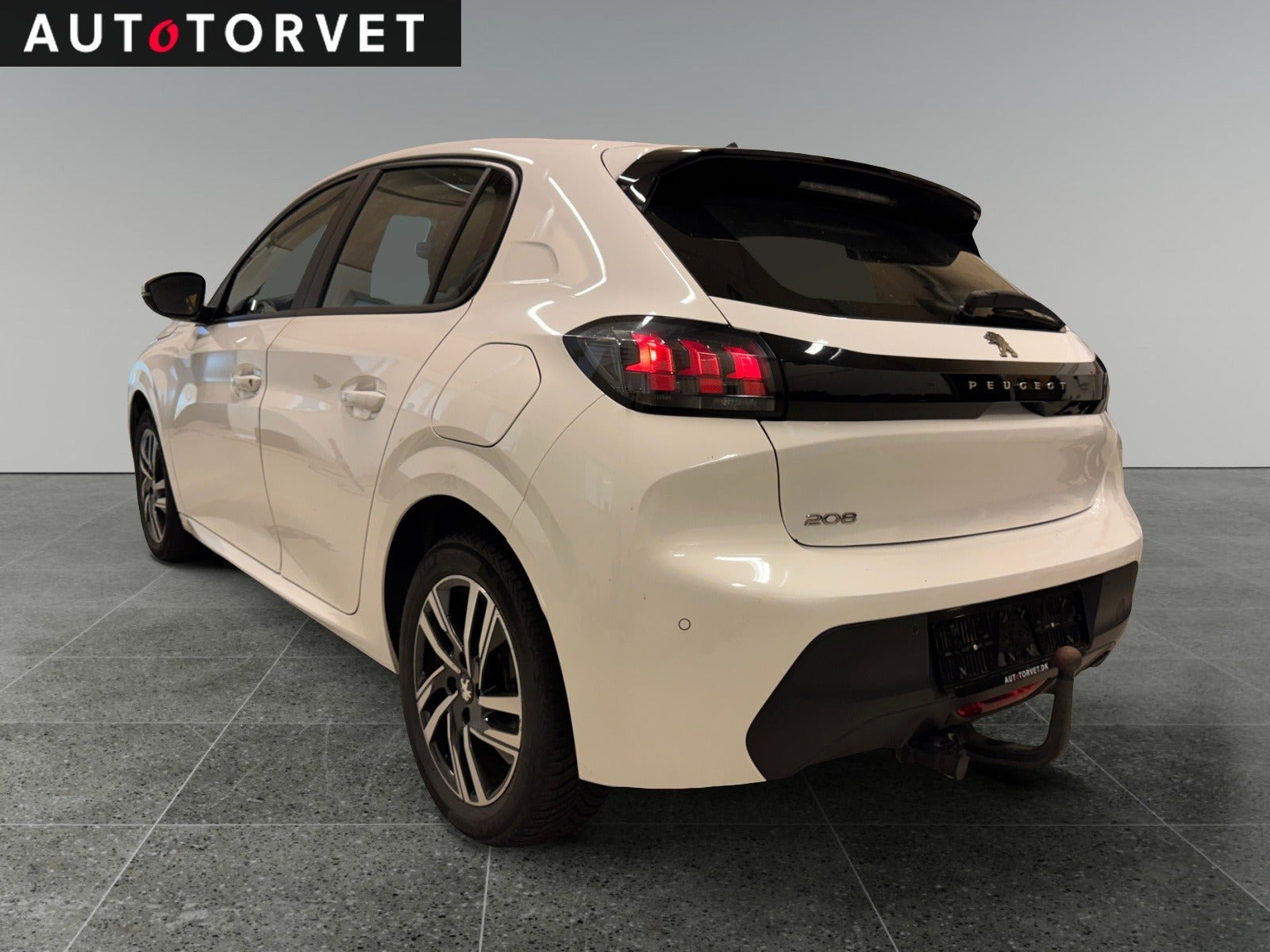 Hvid Peugeot 208 fra 2020