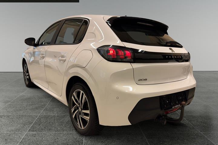 Hvid Peugeot 208 fra 2020