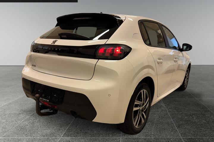 Hvid Peugeot 208 fra 2020