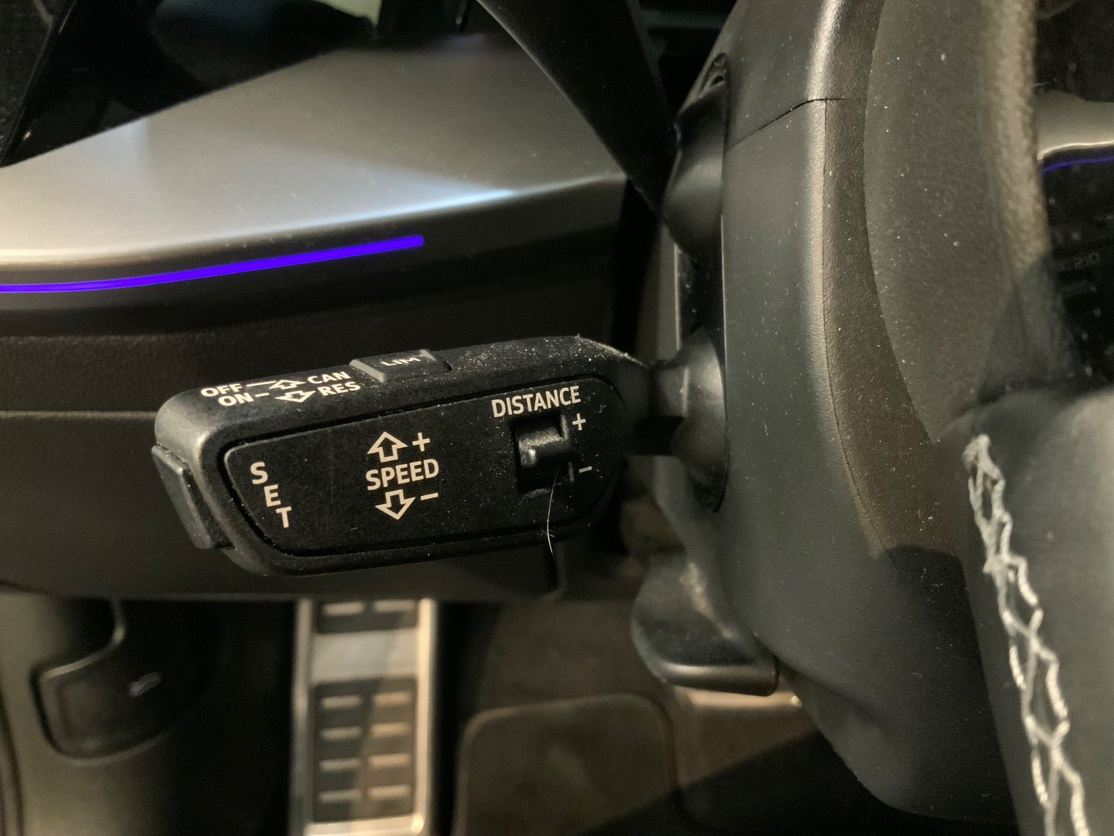 Blå Audi A3 fra 2021
