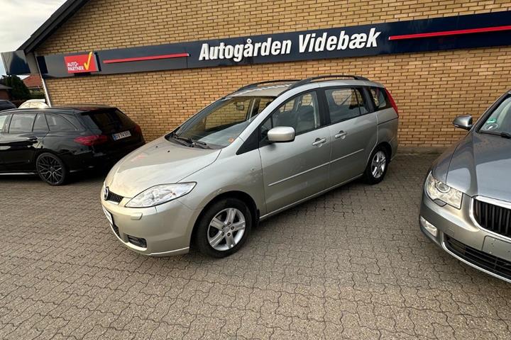 Sølv Mazda 5 fra 2008