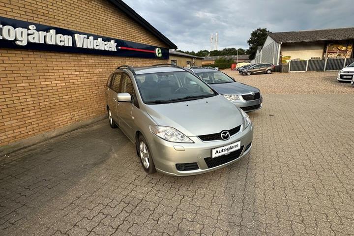 Sølv Mazda 5 fra 2008