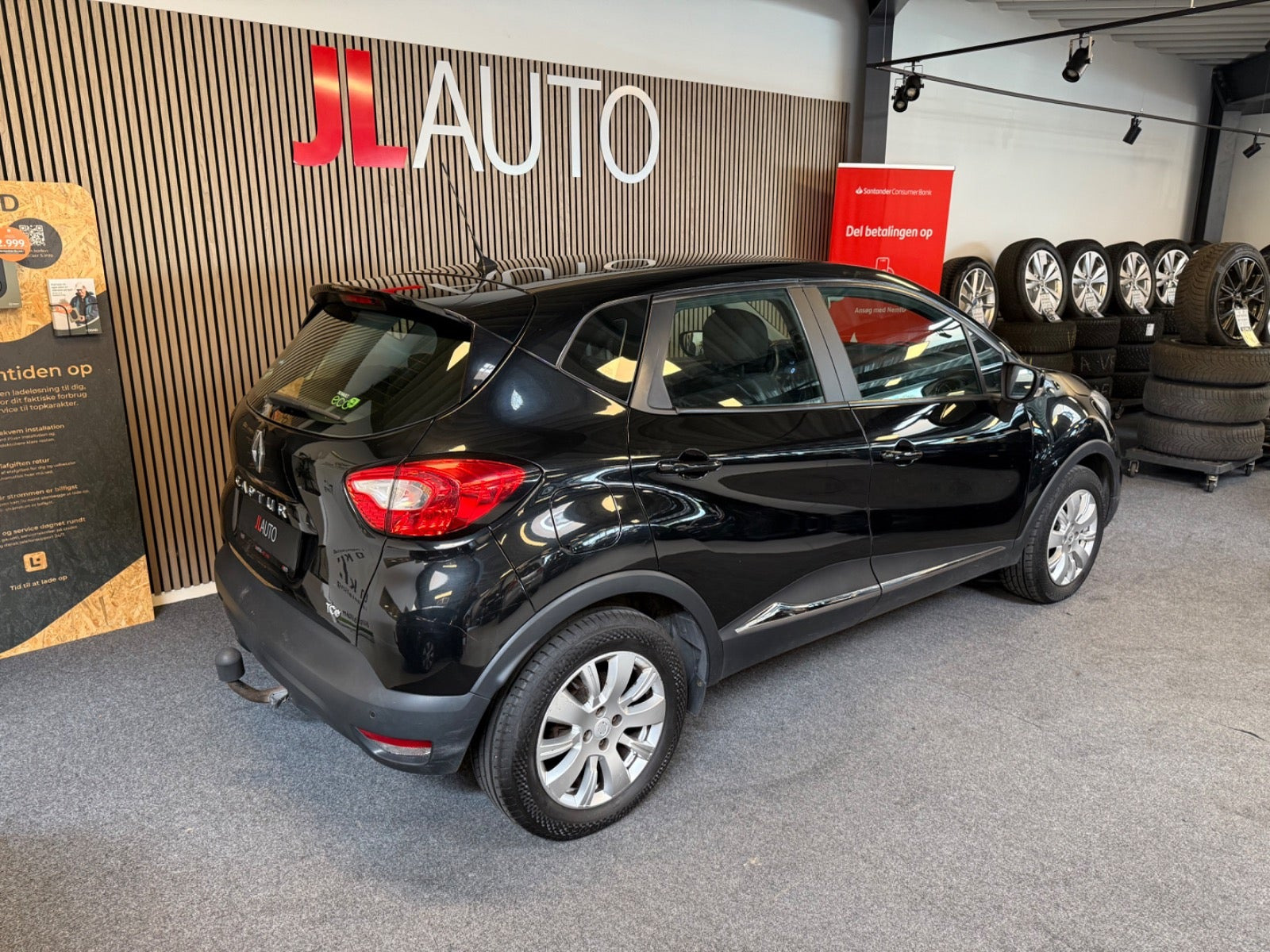 Sort Renault Captur fra 2015