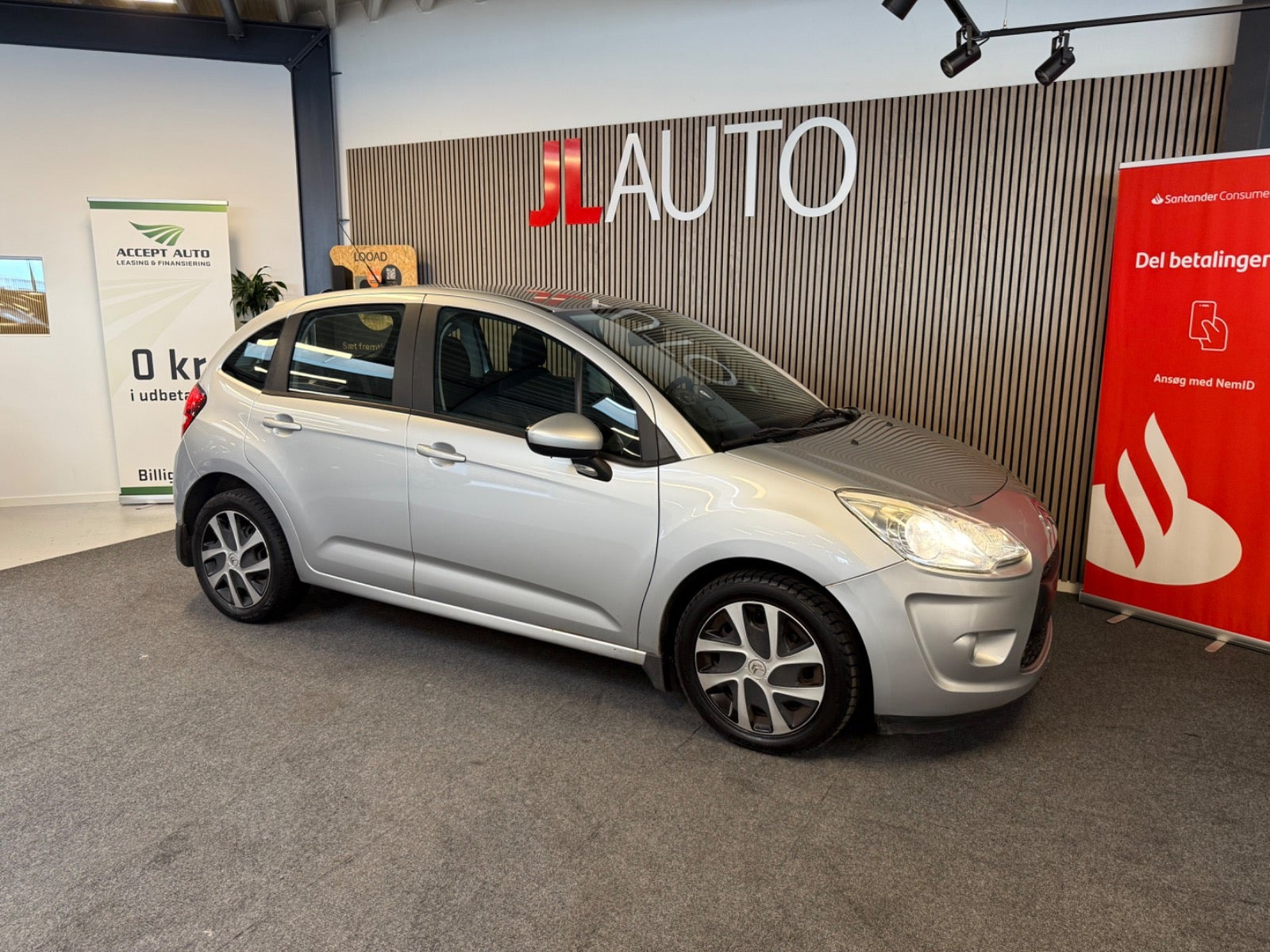Sølv Citroën C3 fra 2011