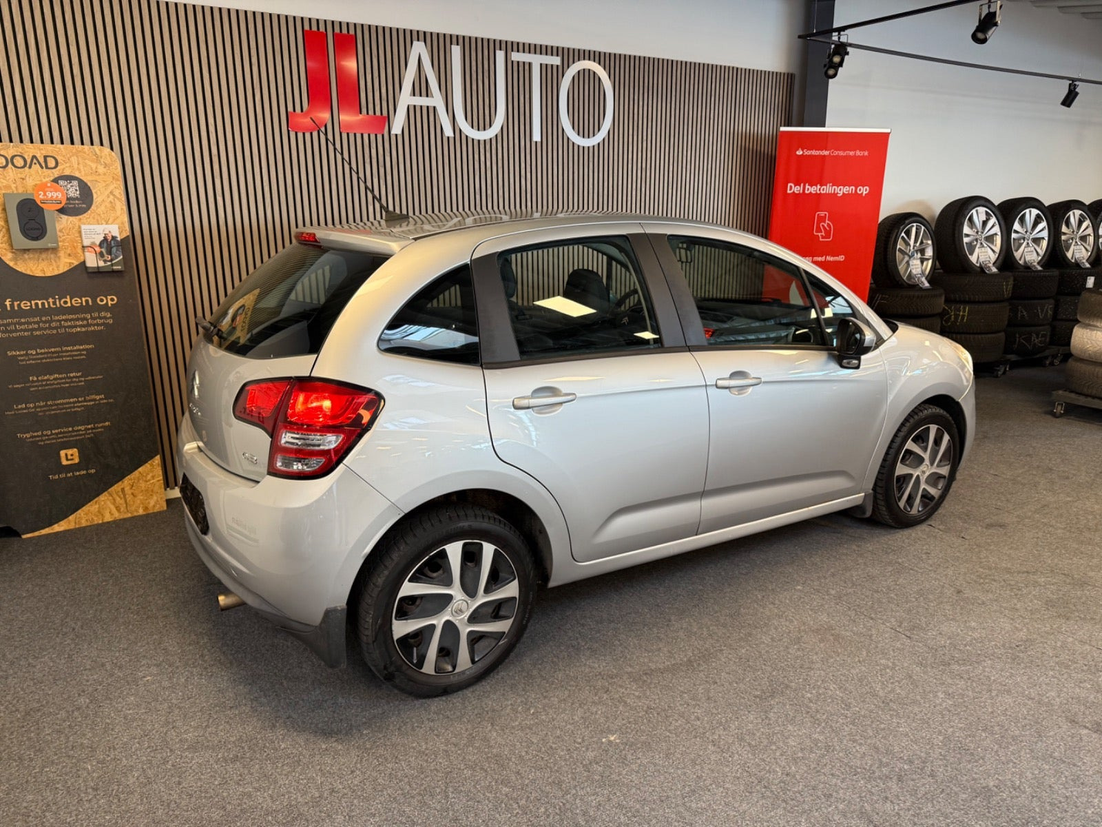 Sølv Citroën C3 fra 2011