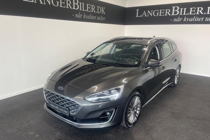 Grå Ford Focus fra 2019