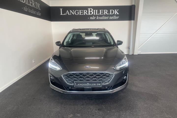 Grå Ford Focus fra 2019