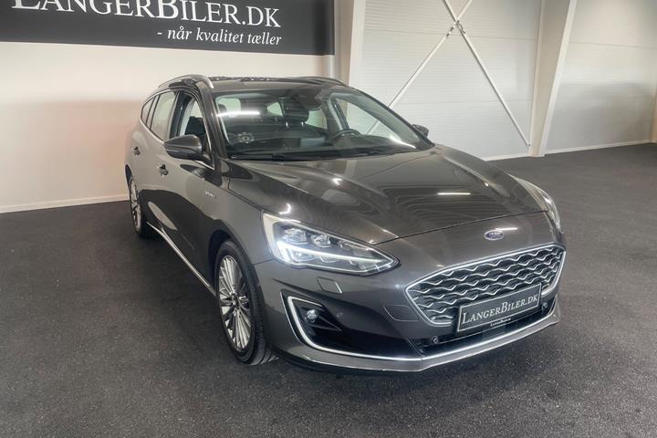 Grå Ford Focus fra 2019
