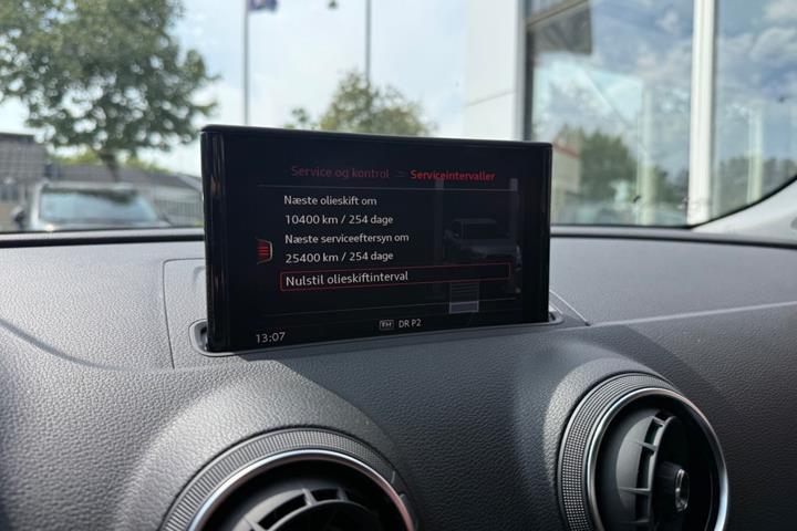 Hvid Audi A3 fra 2019