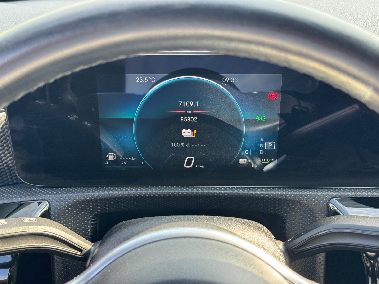Sort Mercedes A250 e fra 2021