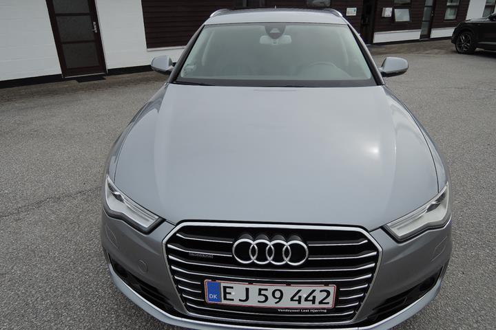 Sølv Audi A6 fra 2015