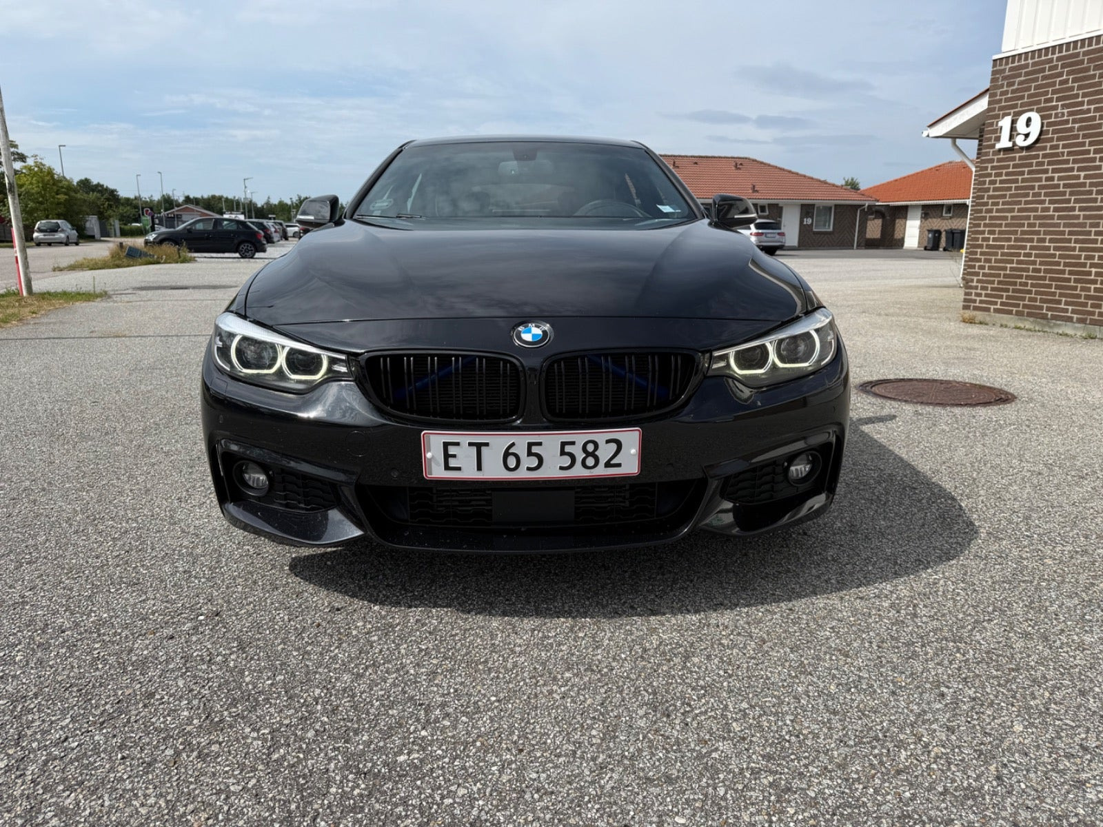 Sort BMW 420d fra 2020