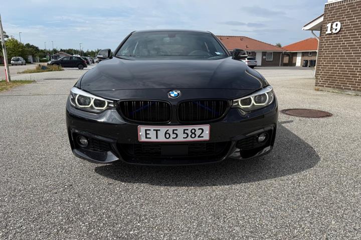 Sort BMW 420d fra 2020