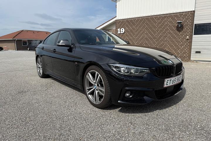 Sort BMW 420d fra 2020