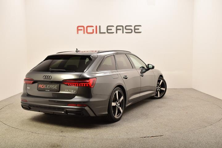 Grå Audi A6 fra 2020