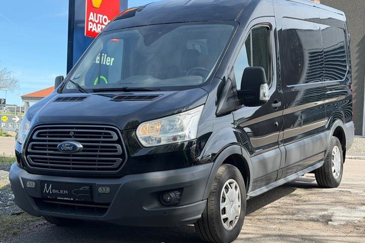 Sort Ford Transit 350 L2 Van fra 2017