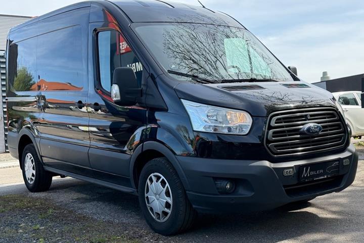 Sort Ford Transit 350 L2 Van fra 2017