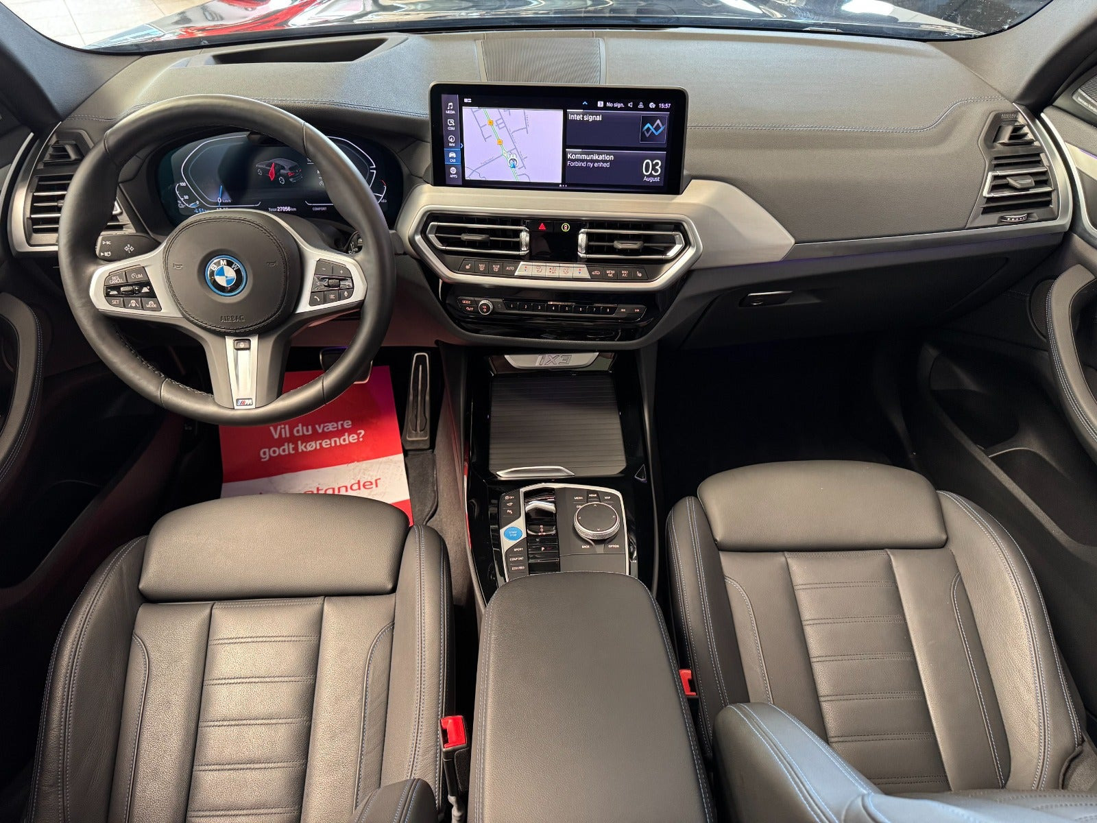 Sort BMW iX3 fra 2025