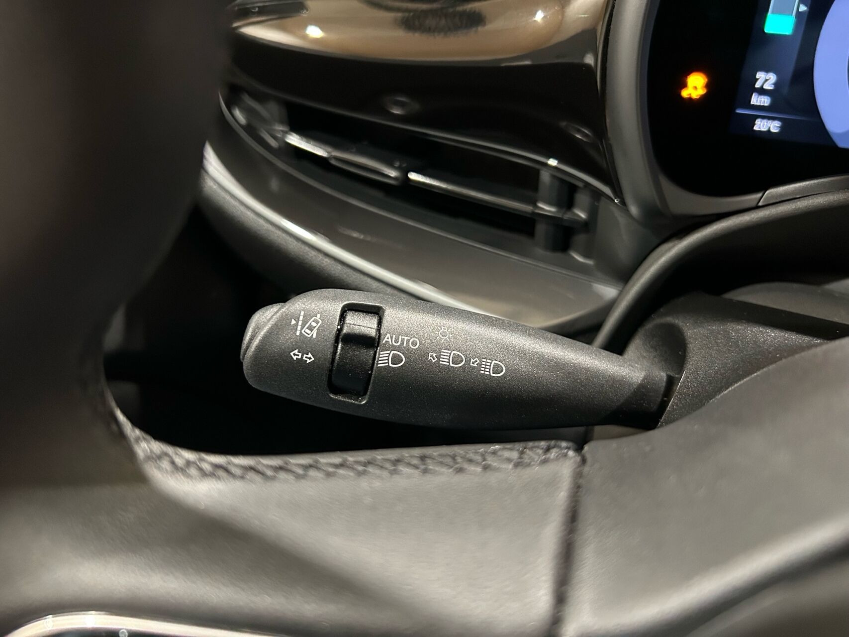 Sort Fiat 500e fra 2023