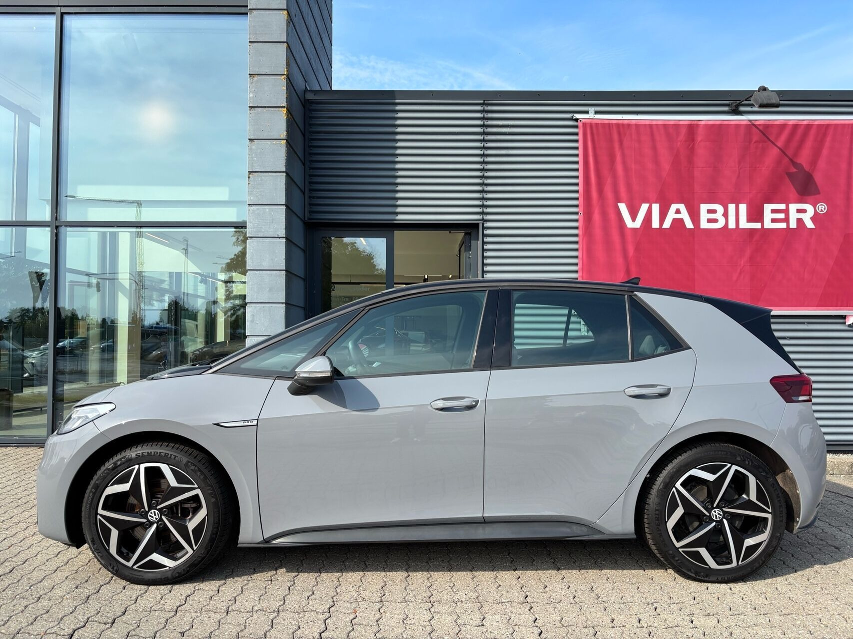 Grå VW ID.3 fra 2022