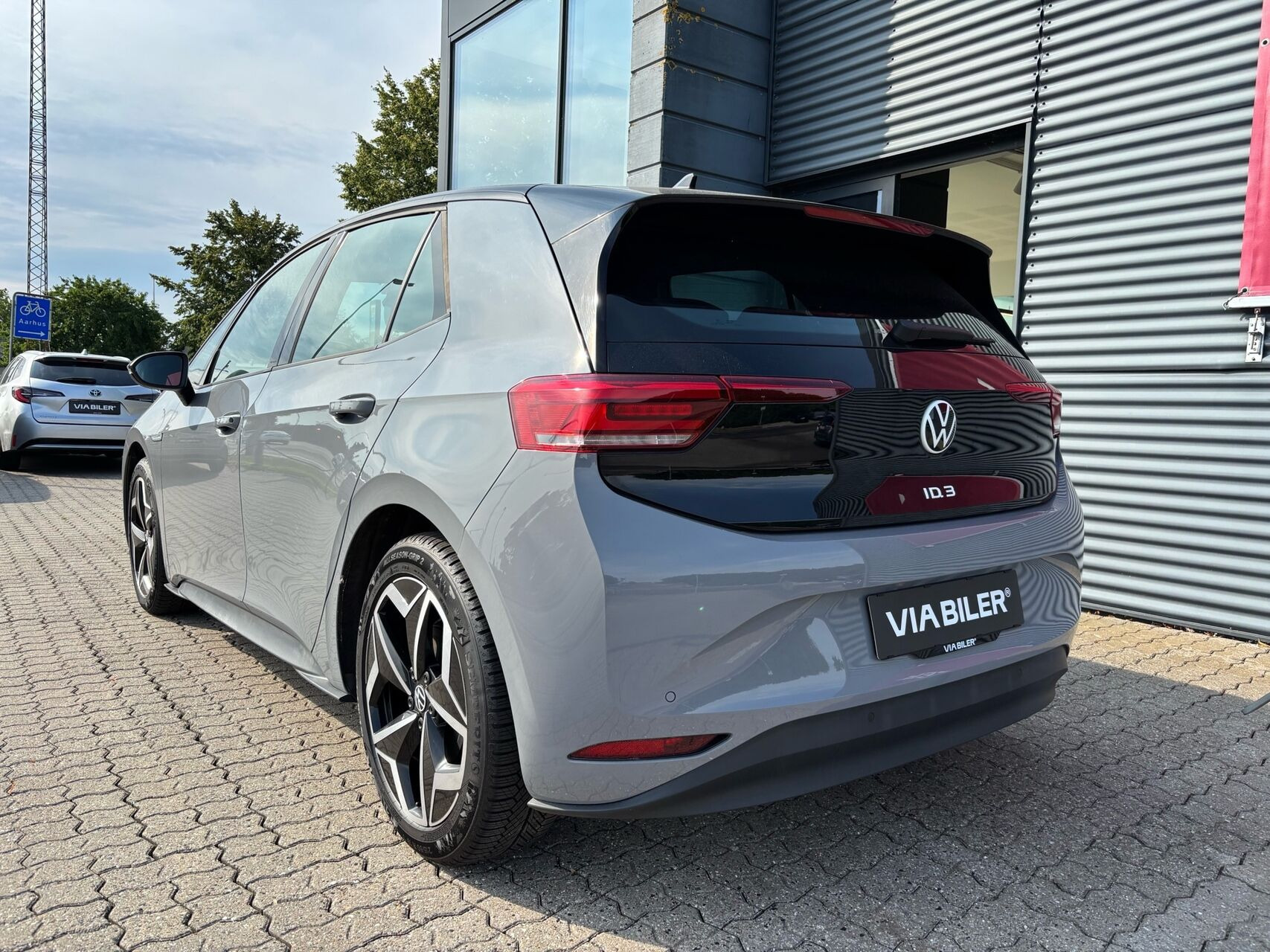 Grå VW ID.3 fra 2022