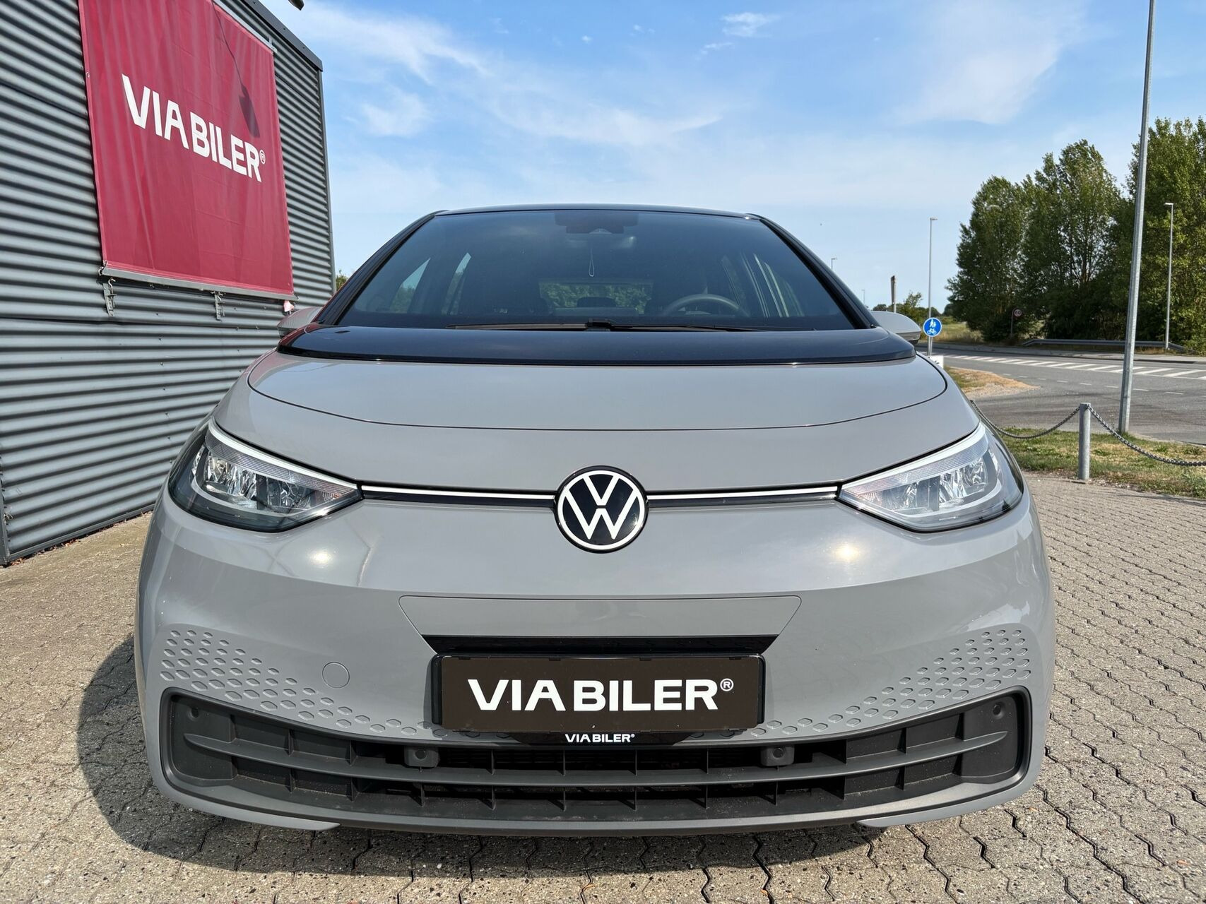 Grå VW ID.3 fra 2022