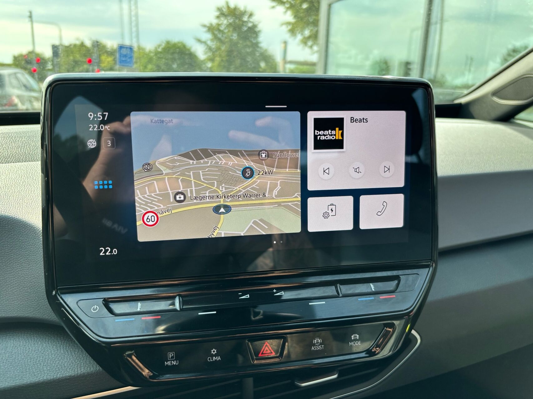 Grå VW ID.3 fra 2022