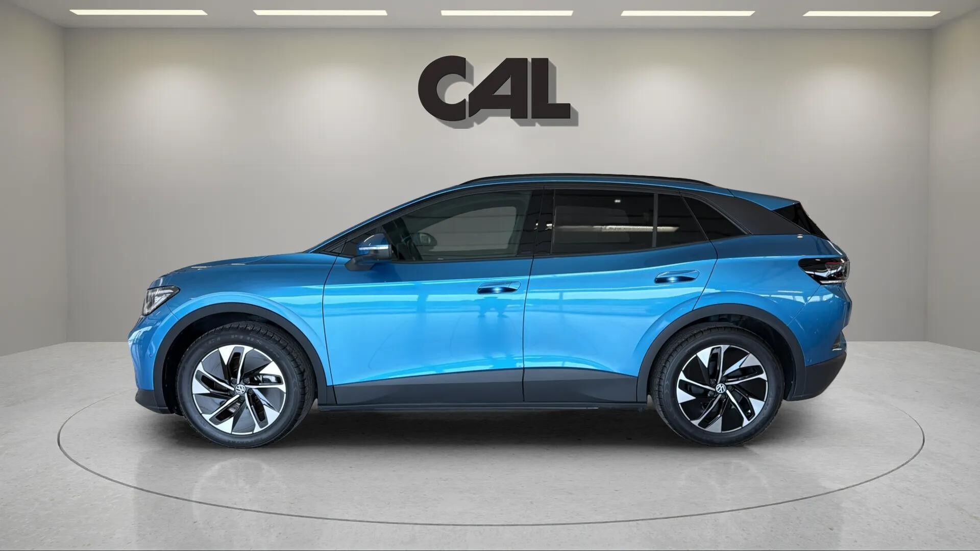 Blå VW ID.4 fra 2024