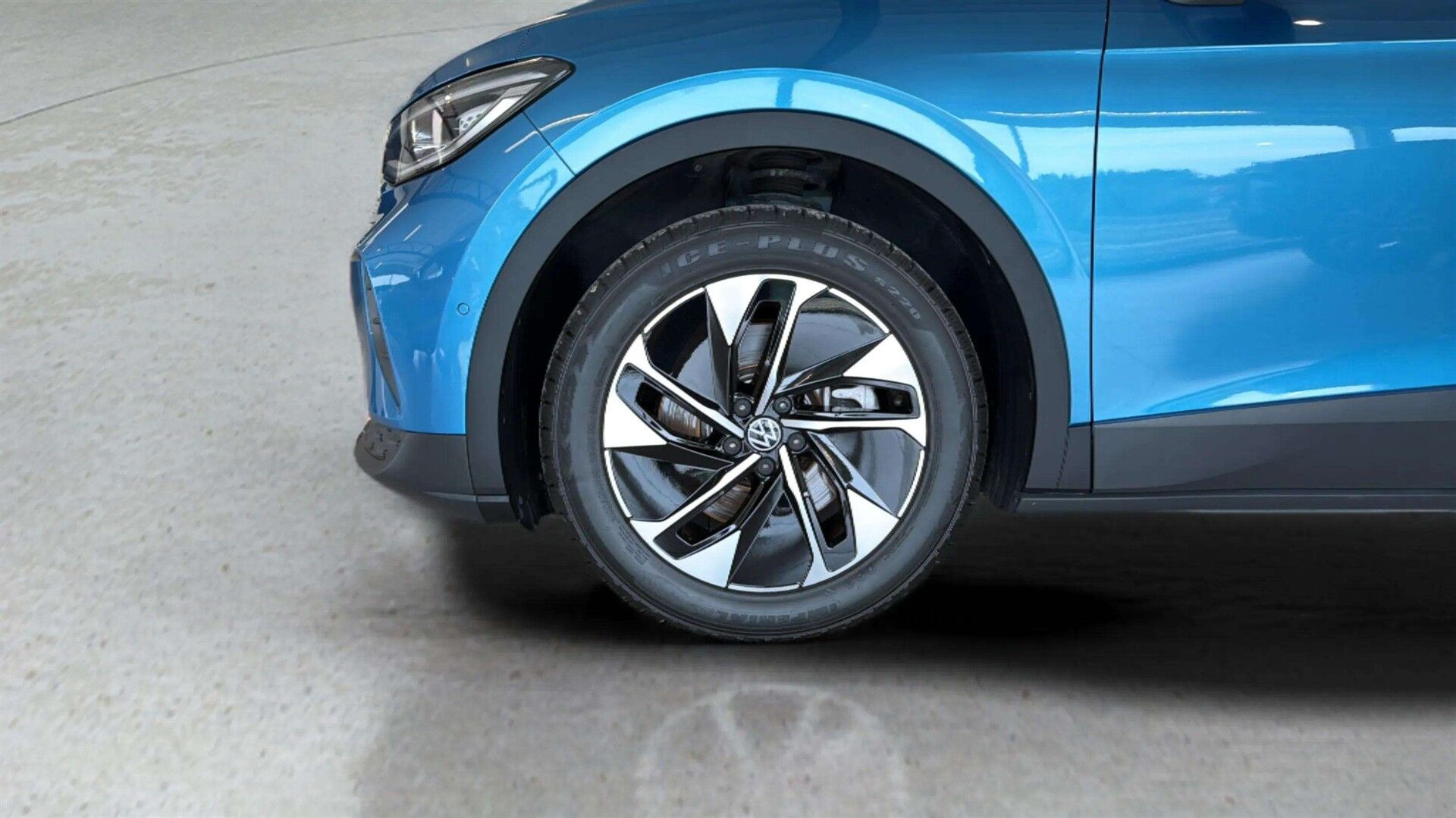 Blå VW ID.4 fra 2024