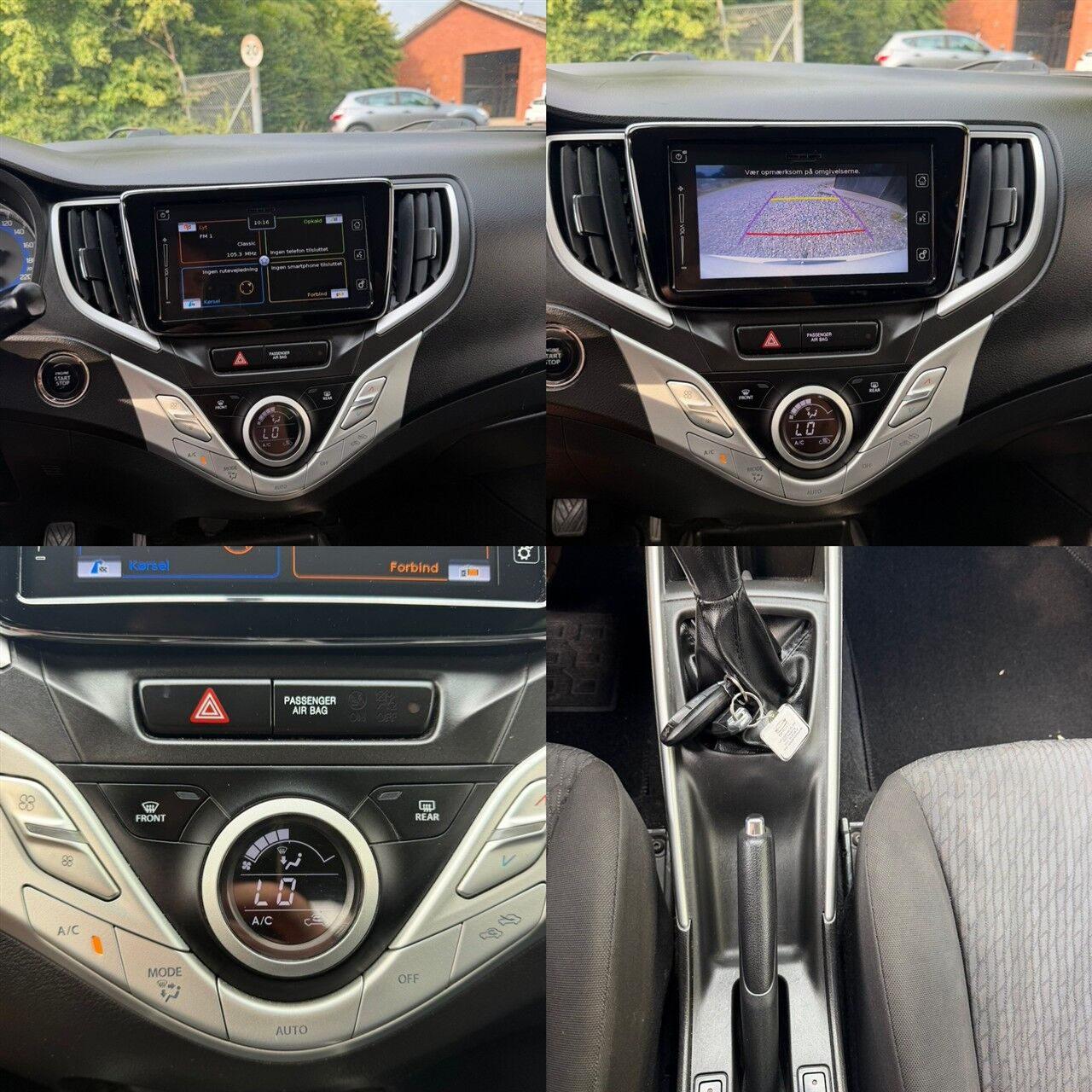 Hvid Suzuki Baleno fra 2017