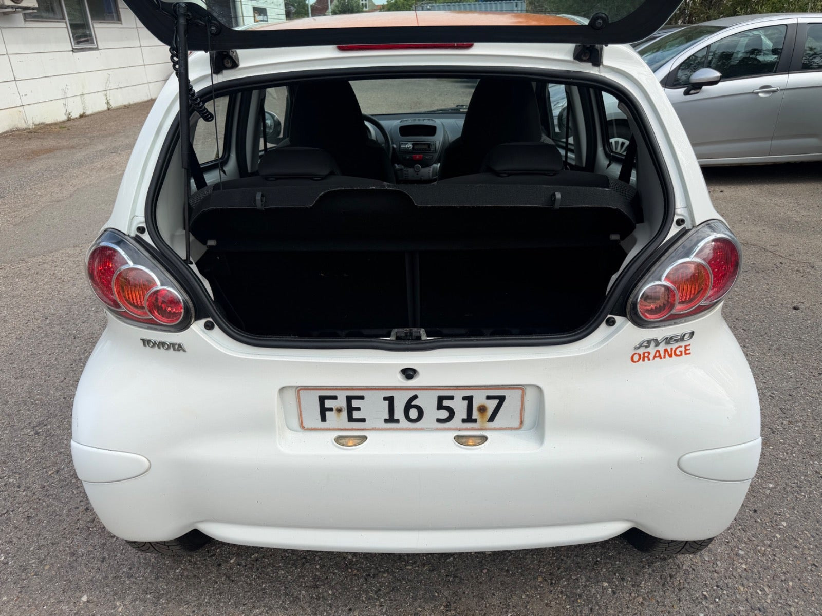 Grøn Toyota Aygo fra 2013