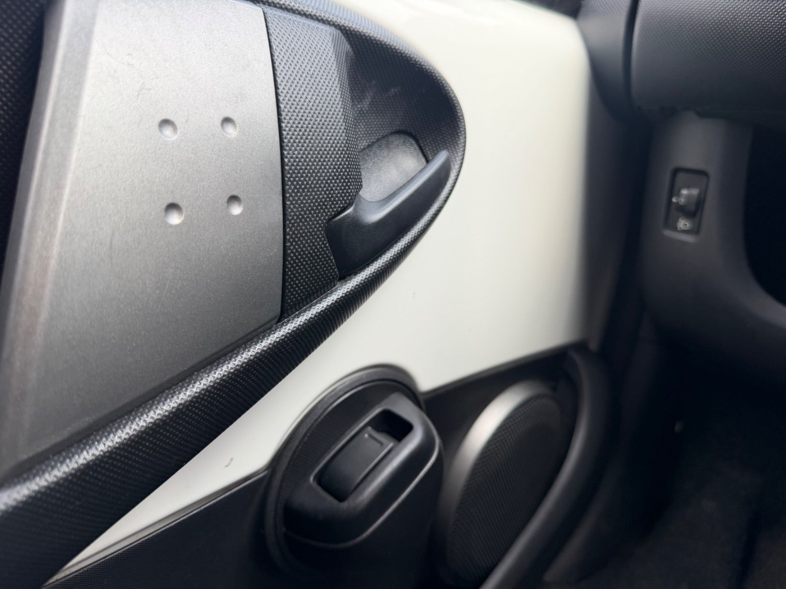 Grøn Toyota Aygo fra 2013