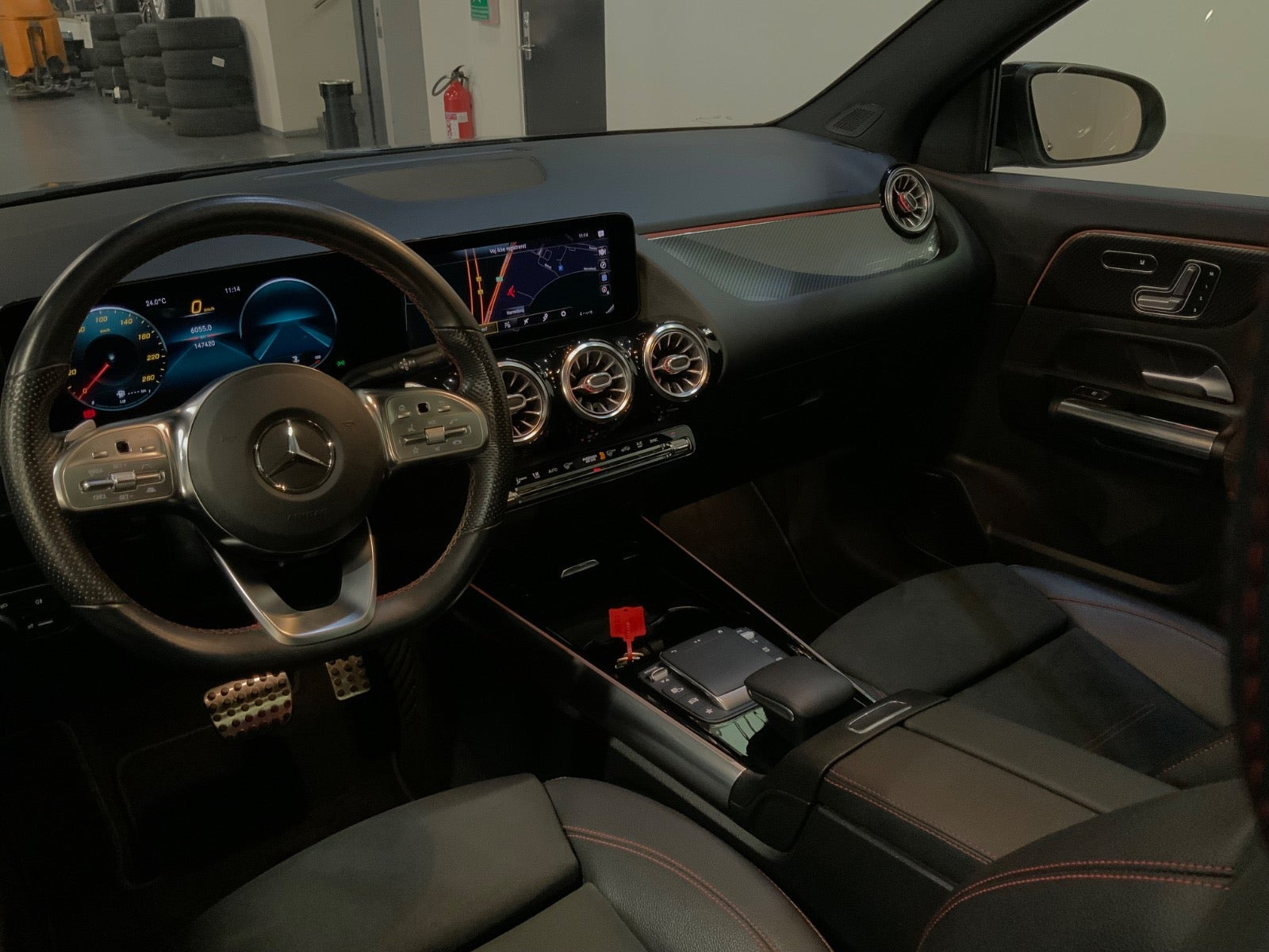 Sort Mercedes GLA220 d fra 2020