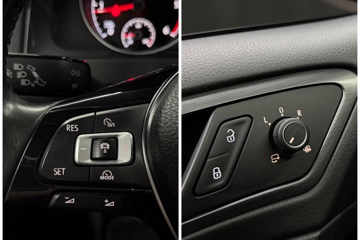 Sort VW Golf VII fra 2017