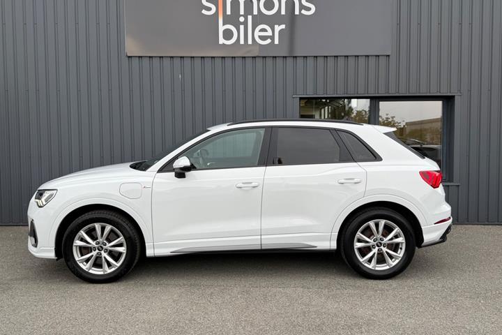 Hvid Audi Q3 fra 2021