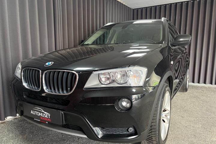 Sort BMW X3 fra 2011