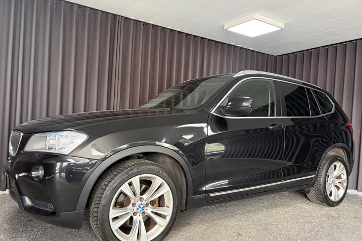 Sort BMW X3 fra 2011