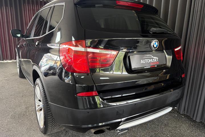 Sort BMW X3 fra 2011