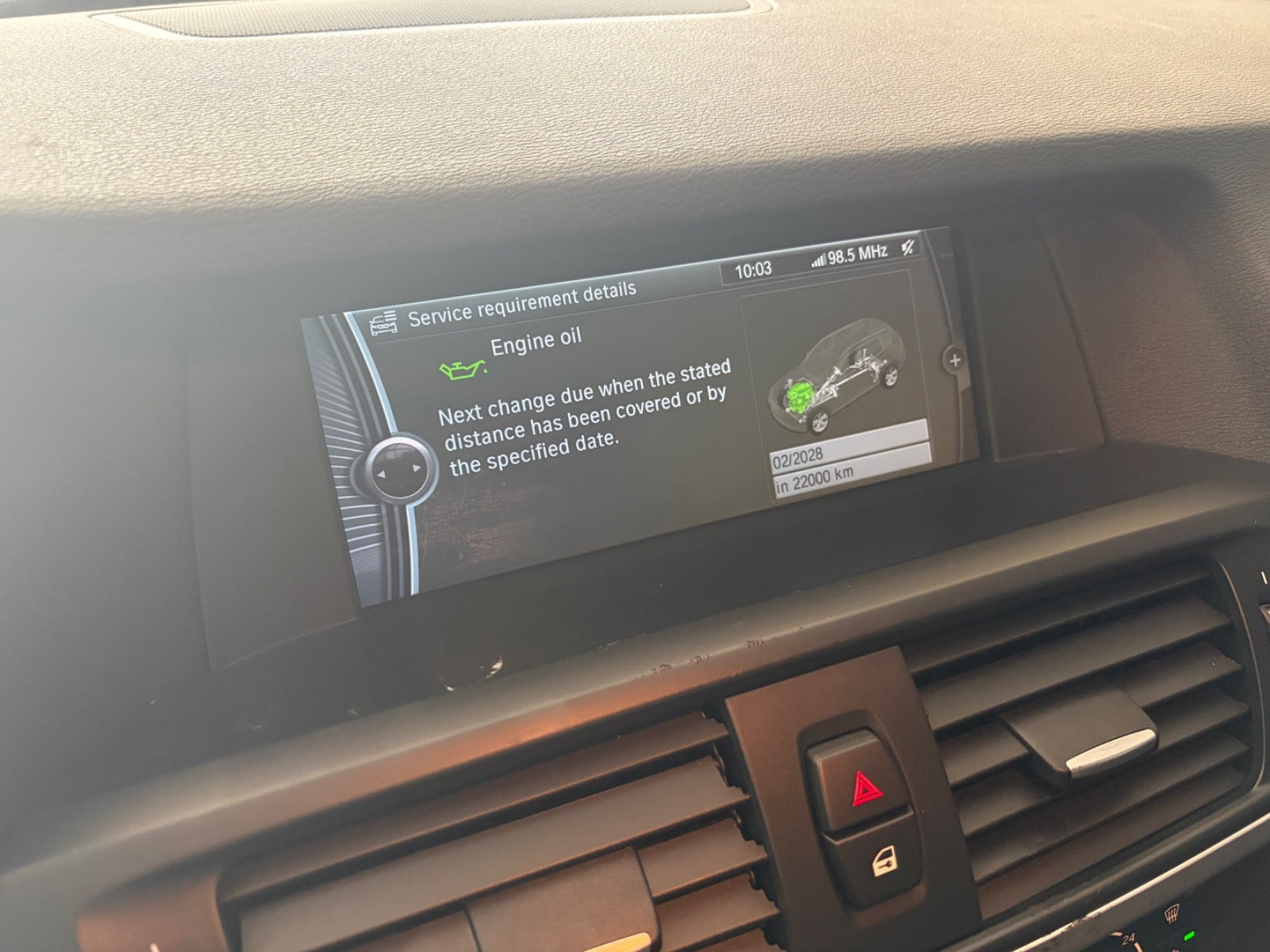Sort BMW X3 fra 2011